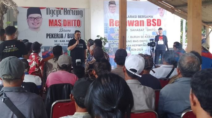 Cabup Kediri Nomor Urut 2 Bakal Naikkan Gaji UMK, Dari Rp 2,4 Juta Jadi Rp 2,6 Juta