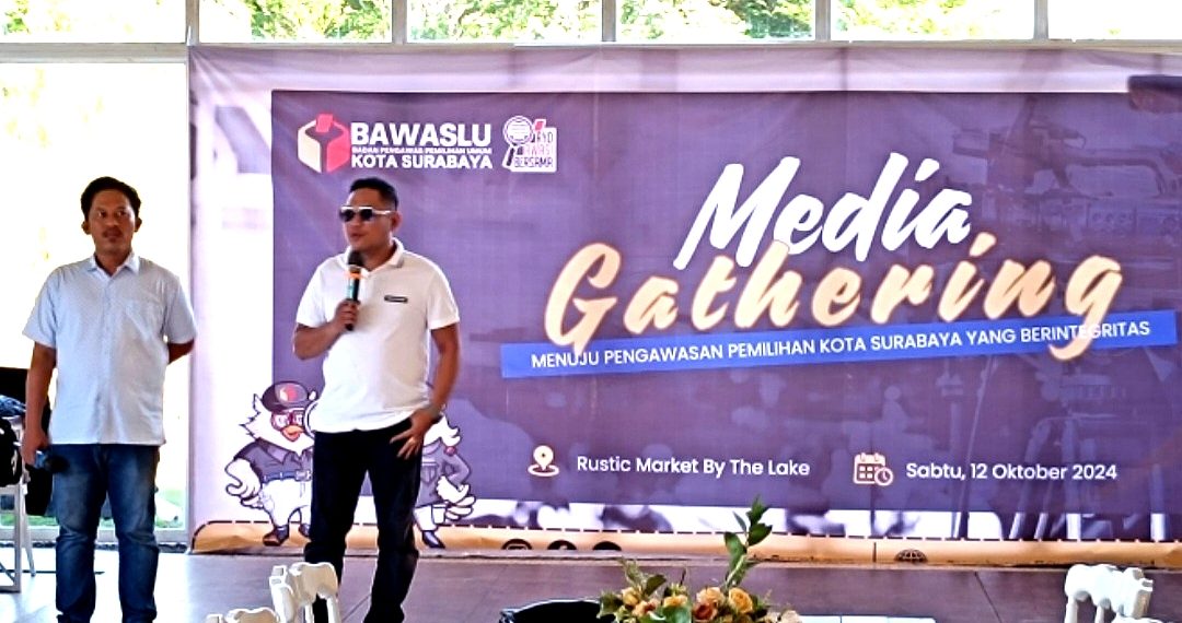 Sinergitas Bawaslu Surabaya dan Media, Ajak Awasi Pemilihan Berintegritas