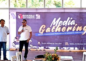 Sinergitas Bawaslu Surabaya dan Media, Ajak Awasi Pemilihan Berintegritas
