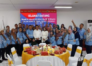 Program Kerja Paslon Subandi-Mimik Disambut Antusias Pegawai Tjiwi Kimia