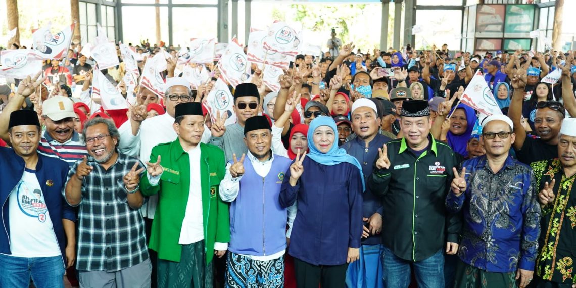 Khofifah Kampanye di Banyuwangi, Demokrat Berharap Menang Mutlak