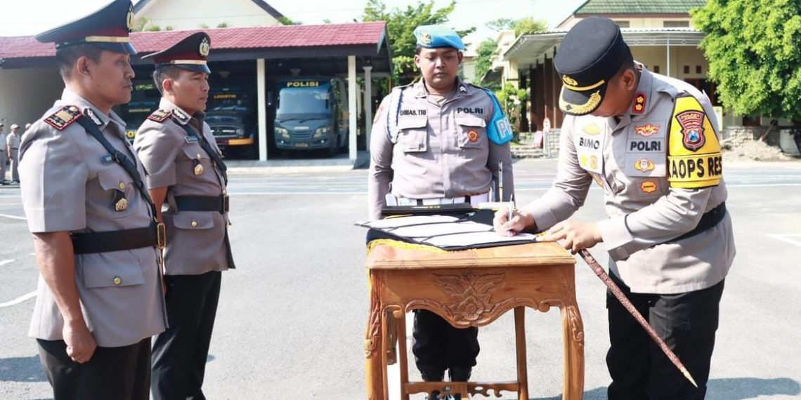 AKP Anwar Iskandar Resmi Jabat Kasat Resnarkoba Polres Kediri