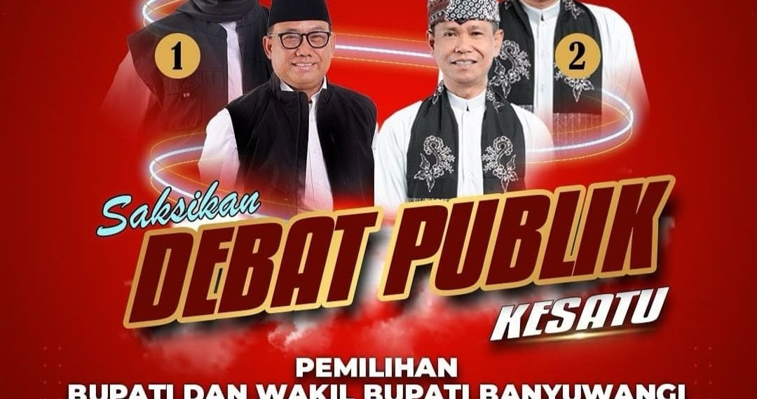 KPU Banyuwangi Imbau Masyarakat Simak Visi-Misi Paslon dalam Debat Publik Kesatu Pilkada 2024, Malam Ini