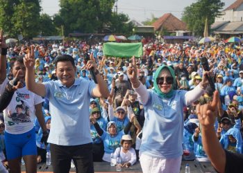 Ribuan Warga Tarik Bergerak Siap Menangkan Subandi – Mimik