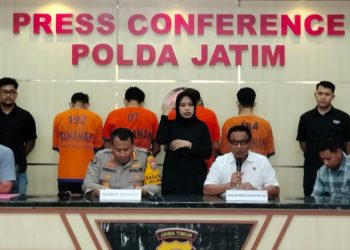 Empat Polisi Gadungan Ditangkap Subdit Jatanras Polda Jatim