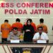 Empat Polisi Gadungan Ditangkap Subdit Jatanras Polda Jatim