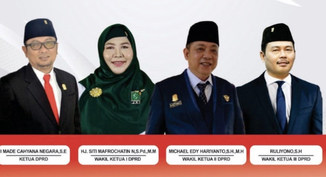 Made Cahyana Jadi Ketua DPRD Banyuwangi Lagi, Ini Formasi Lengkap Pimpinan Dewan