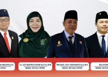 Made Cahyana Jadi Ketua DPRD Banyuwangi Lagi, Ini Formasi Lengkap Pimpinan Dewan