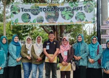 Peduli Lingkungan, PKK PPS Kembangkan Taman Bermain, Kebun Sayur, hingga TOGA