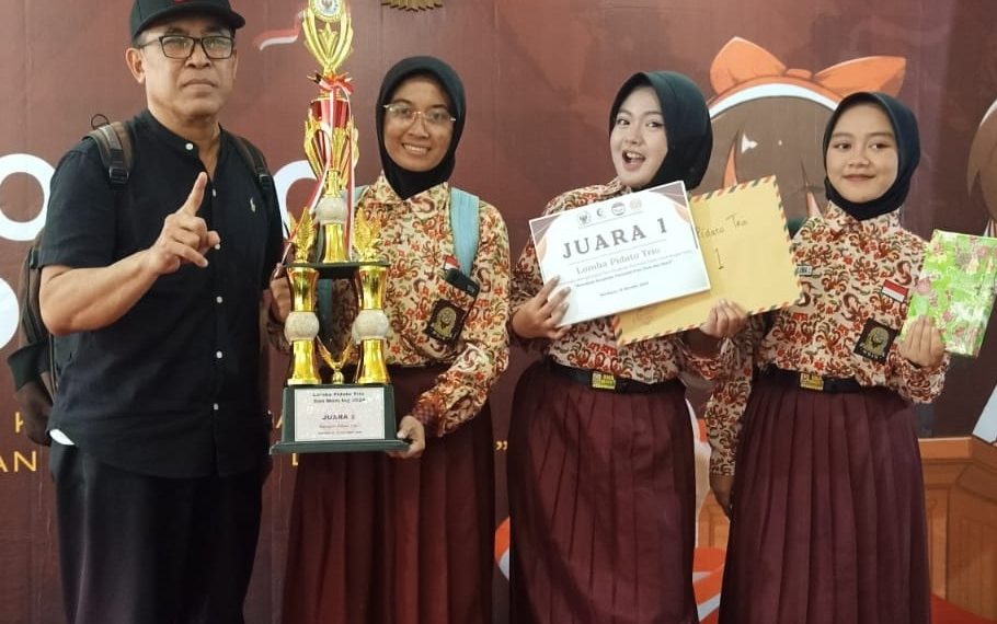 Siswa SMA Negeri 1 Gedangan Juara 1 Lomba Pidato Trio Tingkat Nasional 2024