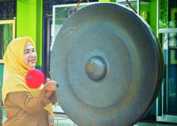 Gong dan Kentongan Memulai Perjalanan P5 di SMAN 1 Tarik Untuk Lingkungan dan Budaya