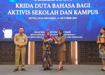 Dinas Pendidikan Jatim Apresiasi ‘Selebrasi Krida Duta Bahasa bagi Aktivis Sekolah dan Kampus’