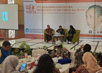 Balai Bahasa Jawa Timur Membedah Karya Sastra AA Navis ‘Robohnya Surau Kami’