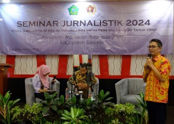 PWI Sidoarjo Antisipasi Bahayanya ‘Artificial Intelligence in the News’