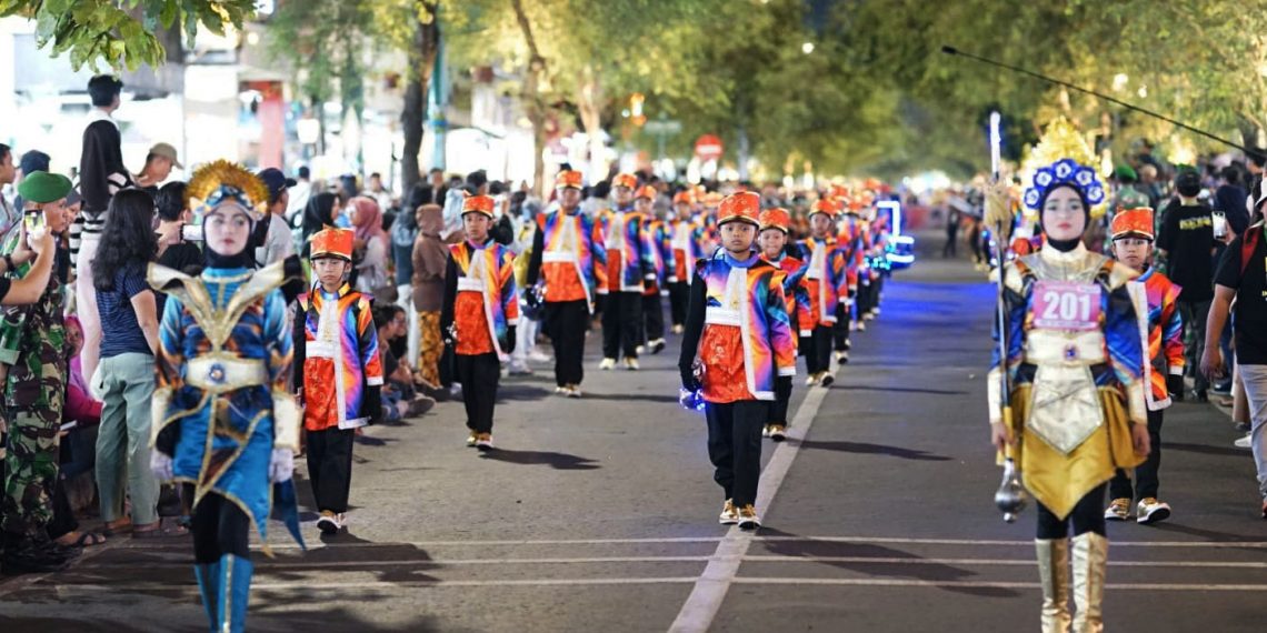 SD Maarif Jogosari Raih Lima Gelar Juara di Open Tournament Marching Band Piala TNI