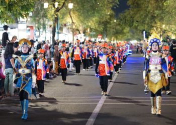 SD Maarif Jogosari Raih Lima Gelar Juara di Open Tournament Marching Band Piala TNI