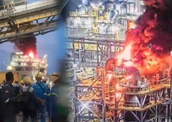 Smelter Freeport di JIIPE Gresik Terbakar