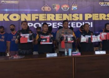 Operasi Tumpas Semeru 2024, Polres Kediri Ungkap 11 Peredaran Narkoba dengan 15 Tersangka