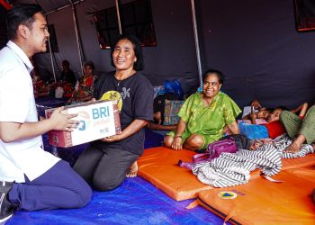Gerak Cepat BRI Peduli Bantu Korban Terdampak Erupsi Gunung Lewotobi Laki-Laki