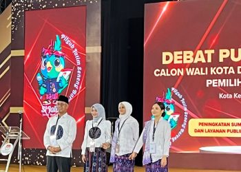 Adu Argumen Antar-Paslon Warnai Debat Perdana Pilwali Kota Kediri