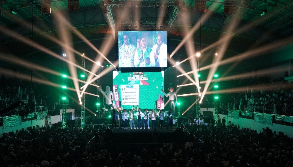 Gokill Gaspoll Ajak Generasi Muda Jatim untuk Pilih Khofifah-Emil Lewat Gelaran Konser