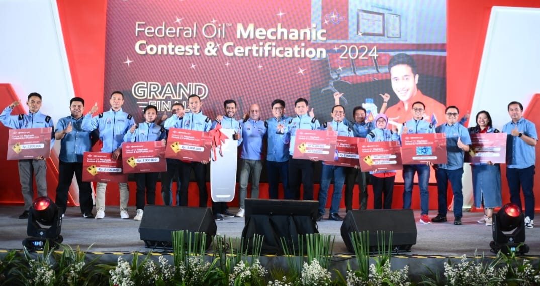 200 Mekanik Handal Terpilih Federal Oil™ di Mechanic Contest and Certification 2024