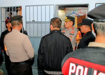 Cegah Peredaran Narkoba, Kapolresta Banyuwangi Turut Serta dalam Penggeledahan Hunian Lapas