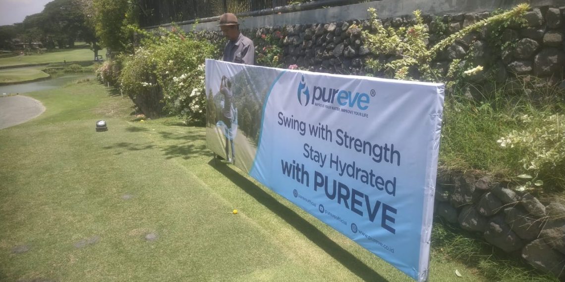 PUREVE Sukses Support Turnamen Golf, Ahli Solusi Air Bersih dan Air Minum