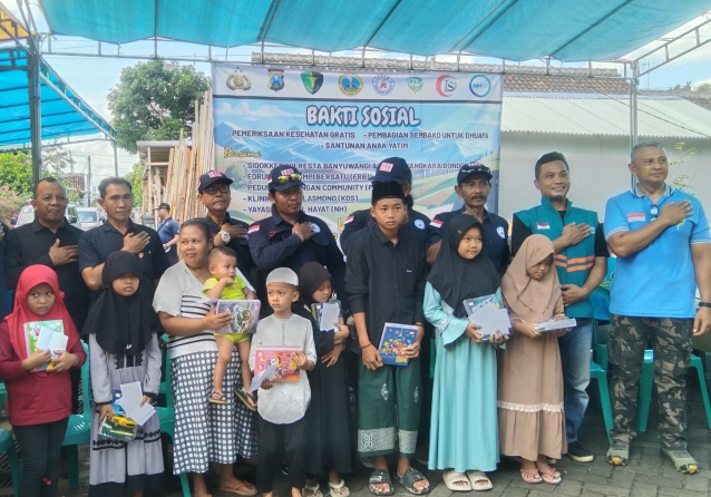 Sambut Hari Pahlawan, FRB Berkolaborasi Gelar Baksos