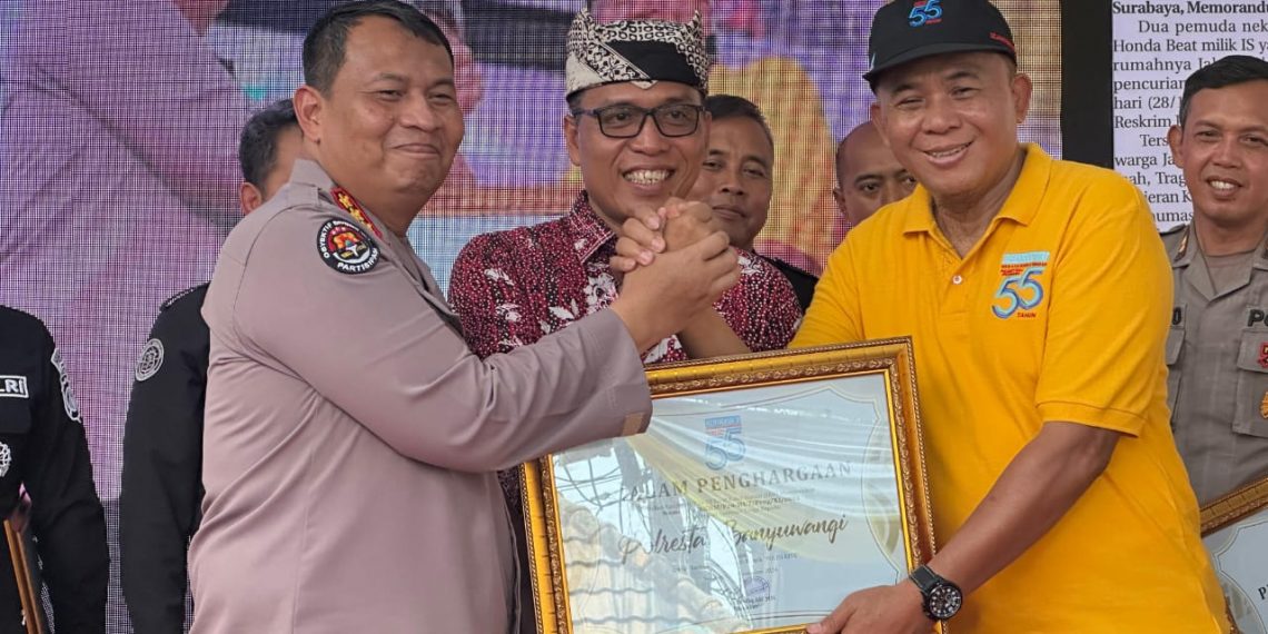 Polresta Banyuwangi Raih Penghargaan Artikel Terbaik Kepolisian