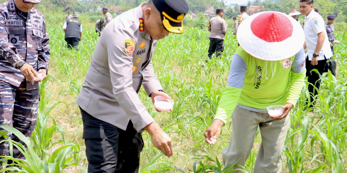 Polresta Banyuwangi Gelorakan Ketahanan Pangan Sukseskan Asta Cita