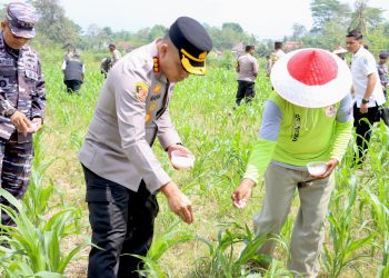 Polresta Banyuwangi Gelorakan Ketahanan Pangan Sukseskan Asta Cita