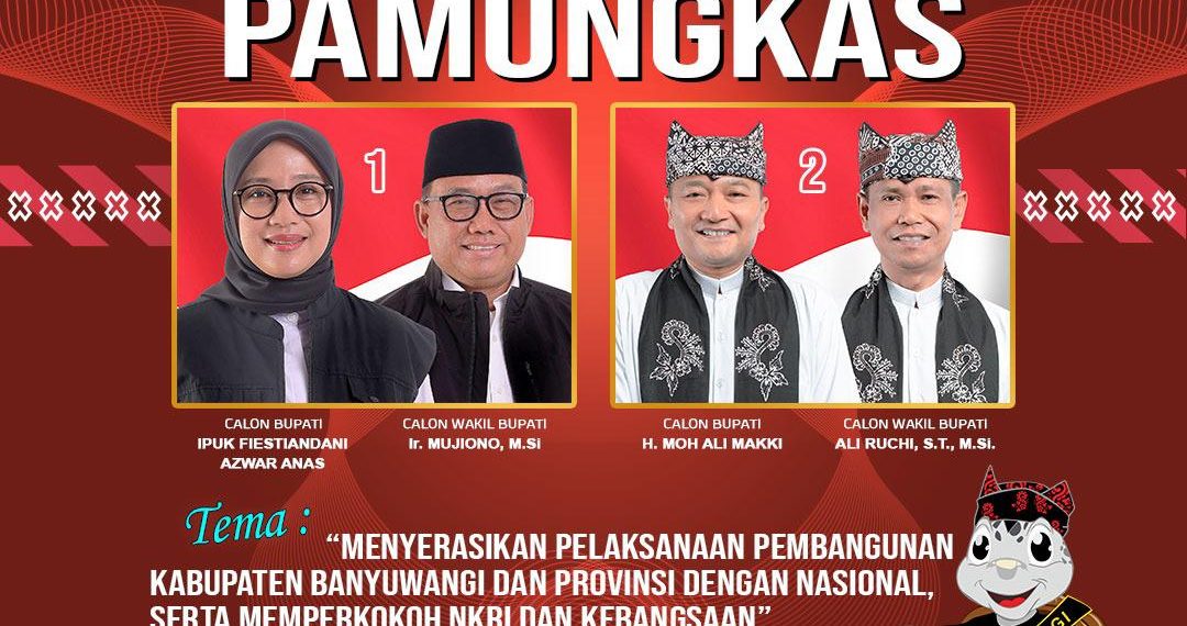 Hari Ini, KPU Banyuwangi Gelar Debat Terakhir Cabup-Cawabup dengan Tema Keserasian Pembangunan Daerah Sampai Nasional