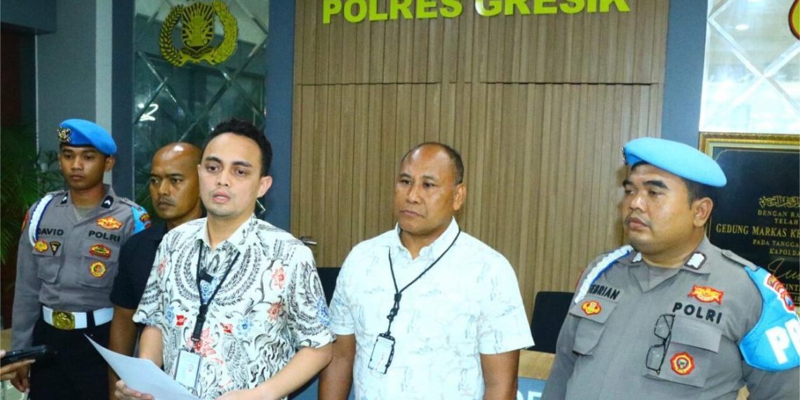 Polres Gresik Tetapkan Mantan Kades Sekapuk sebagai Tersangka Penggelapan Aset Desa