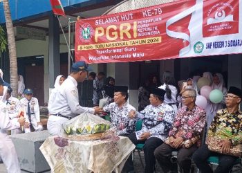 Melihat Suasana Haru dan Semarak di HGN 2024  SMP Negeri 3 Sidoarjo