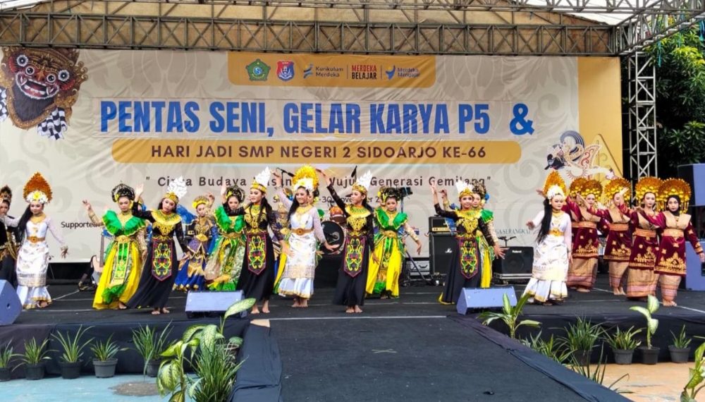 Gelar P5 dan Pentas Seni Jadi Puncak Penutup HUT ke-66 SMPN 2 Sidoarjo