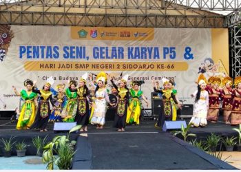 Gelar P5 dan Pentas Seni Jadi Puncak Penutup HUT ke-66 SMPN 2 Sidoarjo