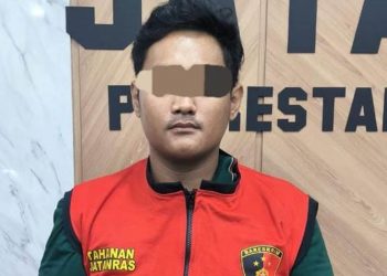 Modus  Beli Motor, Pemuda Kedamaian Diamankan Jatanras Polrestabes Surabaya