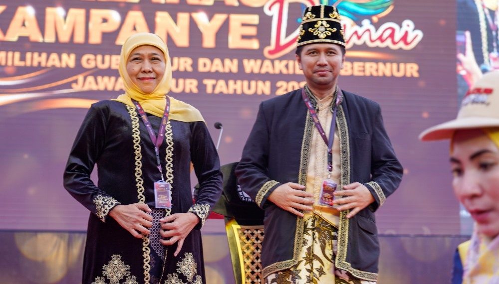 NU Tebalkan Kemenangan Khofifah-Emil, Elektabilitas Risma-Gus Hans Stagnan