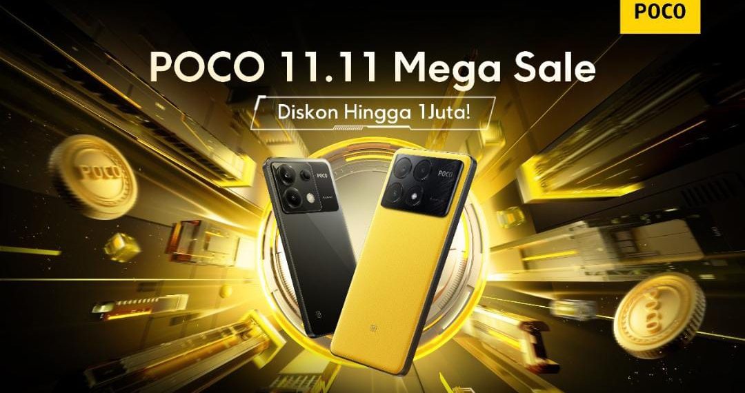 POCO Kasih Harga Istimewa untuk Hape-Hape Unggulan di Promo 11.11, Hemat Hingga Satu Juta Rupiah, Jangan Ketinggalan!