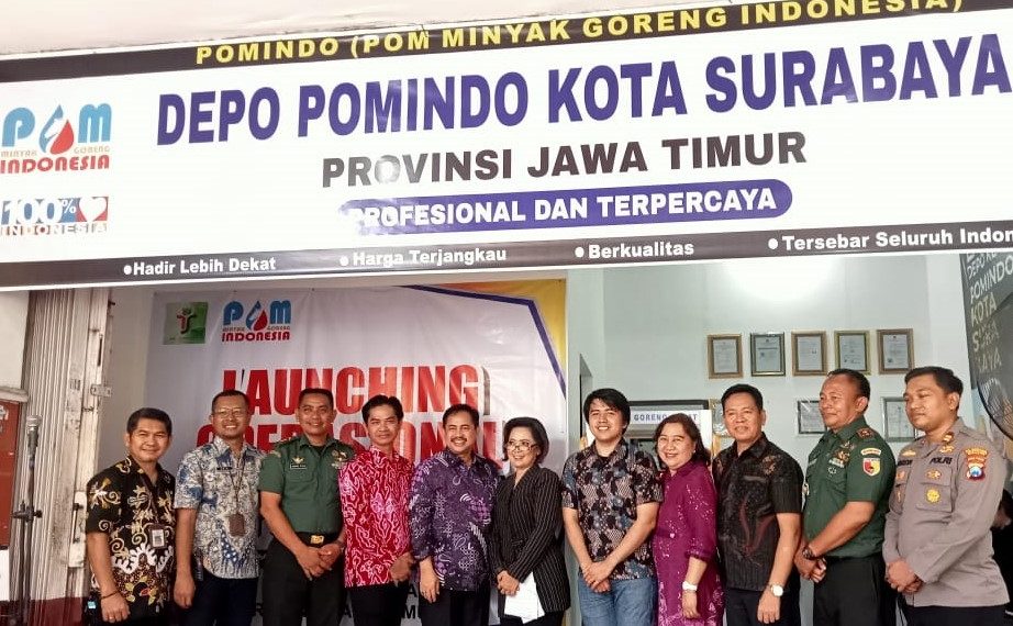 Diresmikan Sekkota, Pomindo Hadir Layani Kebutuhan Migor Warga Surabaya