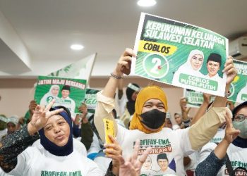 Masyarakat Sulawesi Selatan di Jatim Menyatu Bersama Gokil Gaspoll Menangkan Khofifah-Emil