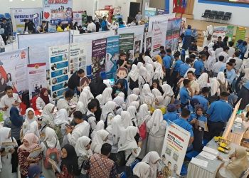MGBK SMA Se-Sidoarjo Gelar Expo Campus 2024 Langsung Diserbu Pelajar