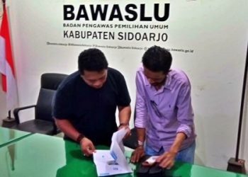 Beri Keterangan Tambahan, JMPD Minta Bawaslu Sidoarjo Panggil Kades Tambak Sawah