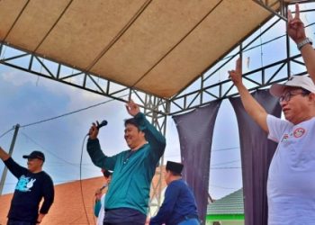 Senam Sehat Bersama Mas Iin, Rizza : Dapil Sidoarjo 3 Tetap Ijo Royo-royo