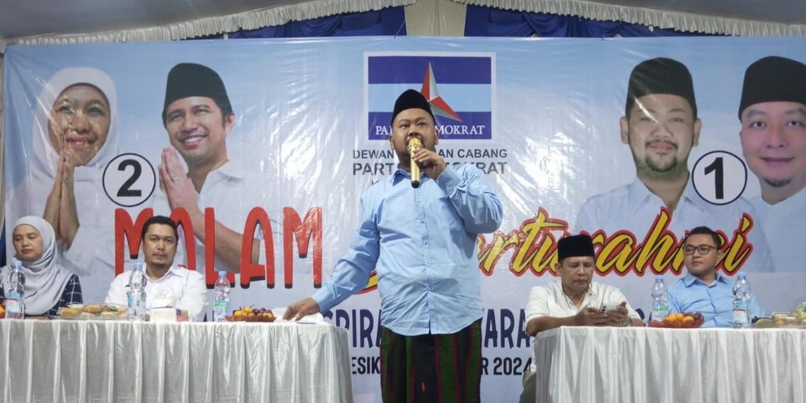 Partai Demokrat Ajak Warga Jegong Singosari Lanjutkan Pembangunan bersama Yani-Alif