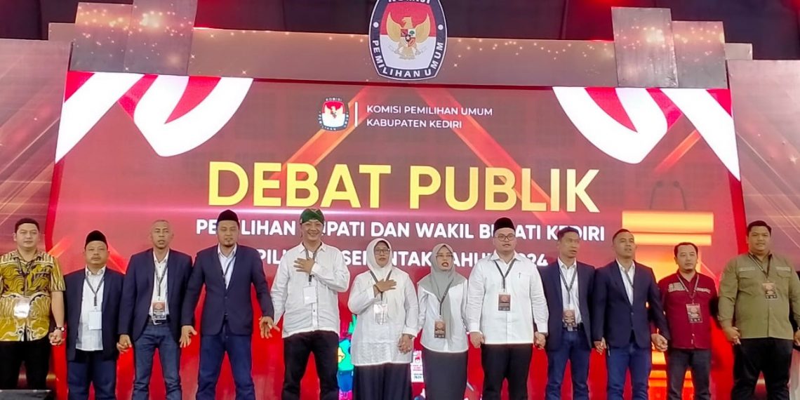 KPU Kabupaten Kediri Sukses Gelar Debat Terakhir Pemilukada 2024