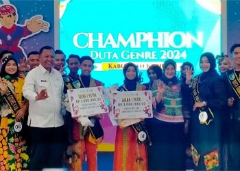 Grand Final Duta Genre, Pjs Bupati Kediri Ajak Kaum Muda Rencanakan Masa Depan dengan Baik
