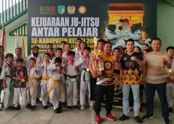 Siapkan Atlet Andal untuk Porprov 2025, KONI Kabupaten Kediri Gelar Kejurkab Ju-Jitsu