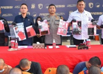 Selama 18 Hari, Polres Gresik Amankan Puluhan Tersangka Judi Online, Narkoba, hingga Kehahatan terhadap Anak